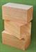 Blank #737 - African Mahogany Turning Blanks ~ 3 Each ~ 2 3/4 x 2 3/4 x 5 1/4 ~ $26.99